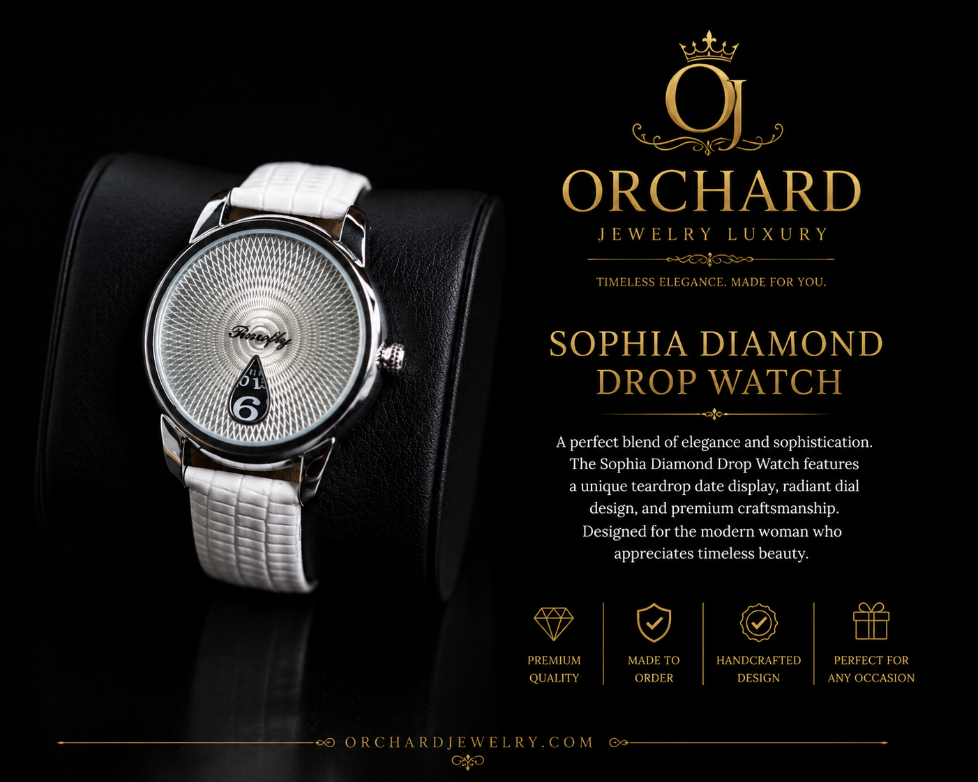 Sophia Diamond Drop Watch